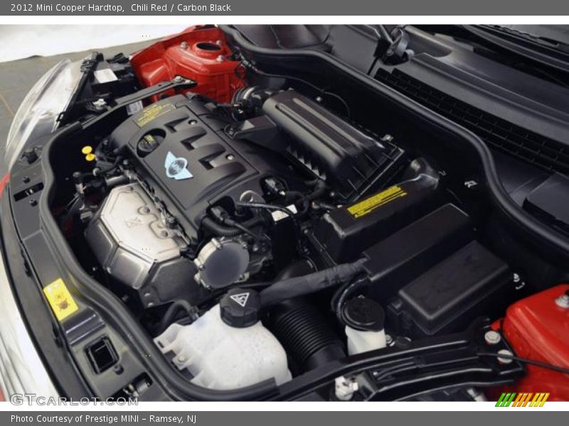 Chili Red / Carbon Black 2012 Mini Cooper Hardtop