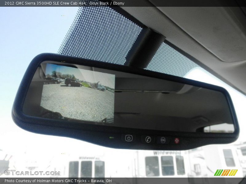 Onyx Black / Ebony 2012 GMC Sierra 3500HD SLE Crew Cab 4x4