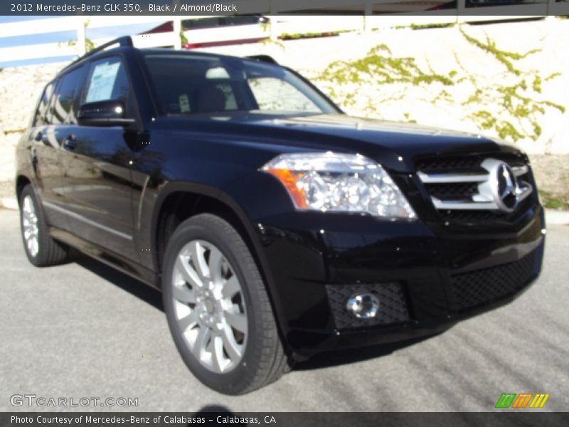 Black / Almond/Black 2012 Mercedes-Benz GLK 350