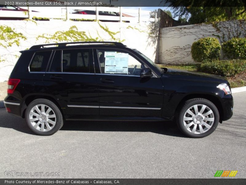 Black / Almond/Black 2012 Mercedes-Benz GLK 350