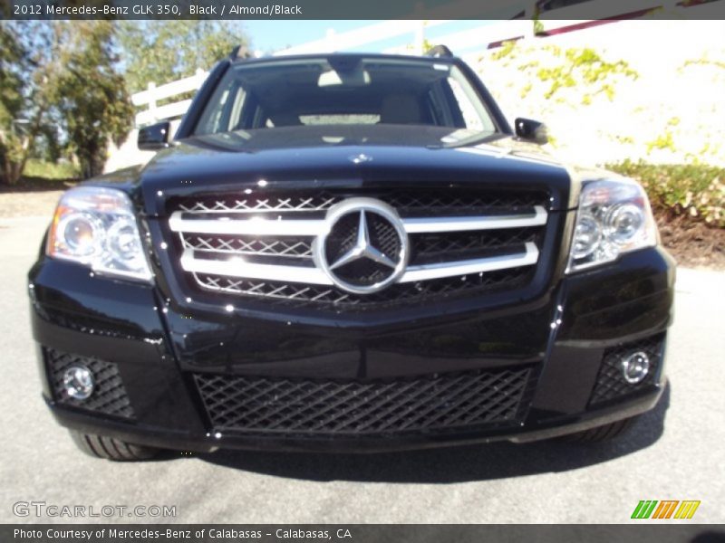 Black / Almond/Black 2012 Mercedes-Benz GLK 350