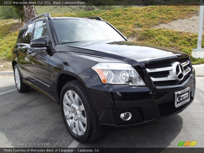 Black / Almond/Black 2012 Mercedes-Benz GLK 350