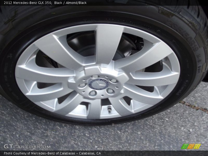 Black / Almond/Black 2012 Mercedes-Benz GLK 350