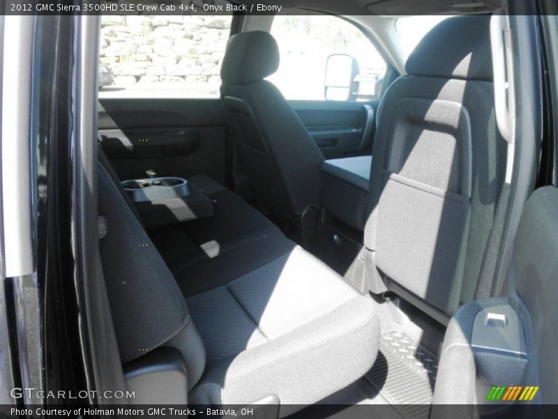 Onyx Black / Ebony 2012 GMC Sierra 3500HD SLE Crew Cab 4x4
