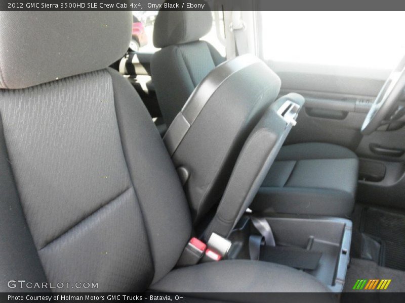 Onyx Black / Ebony 2012 GMC Sierra 3500HD SLE Crew Cab 4x4