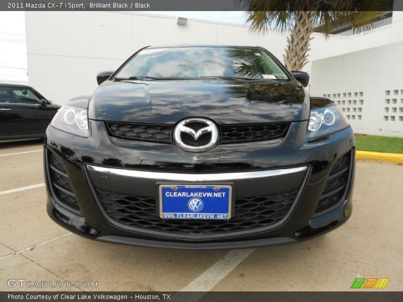 Brilliant Black / Black 2011 Mazda CX-7 i Sport