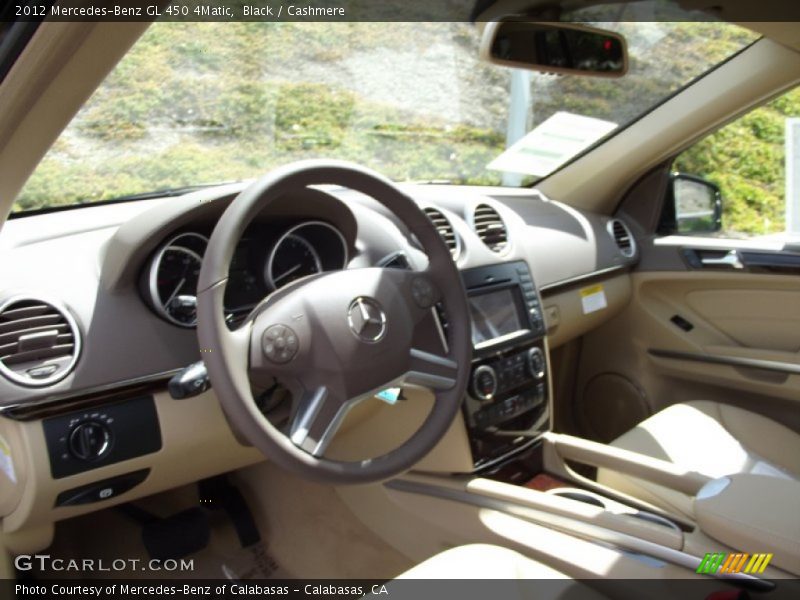 Black / Cashmere 2012 Mercedes-Benz GL 450 4Matic