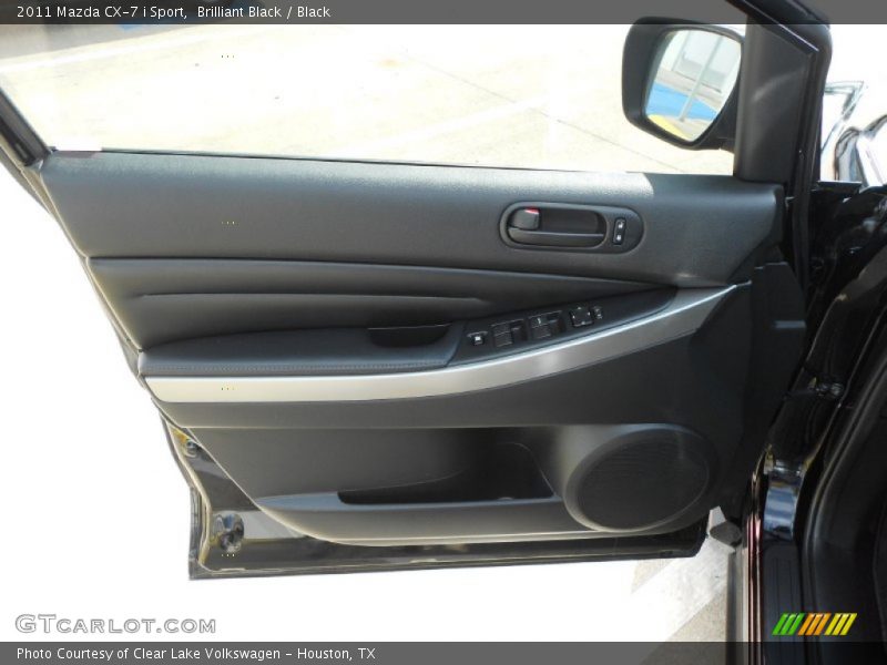 Brilliant Black / Black 2011 Mazda CX-7 i Sport