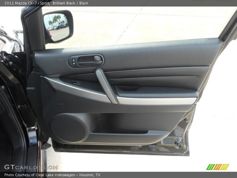 Brilliant Black / Black 2011 Mazda CX-7 i Sport
