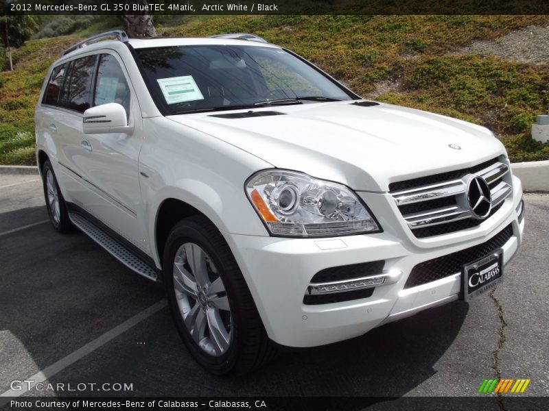 Arctic White / Black 2012 Mercedes-Benz GL 350 BlueTEC 4Matic