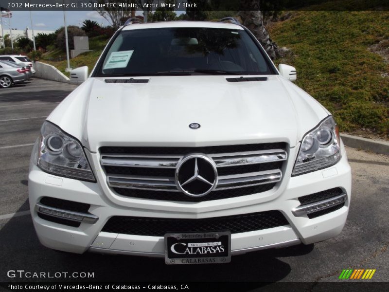 Arctic White / Black 2012 Mercedes-Benz GL 350 BlueTEC 4Matic