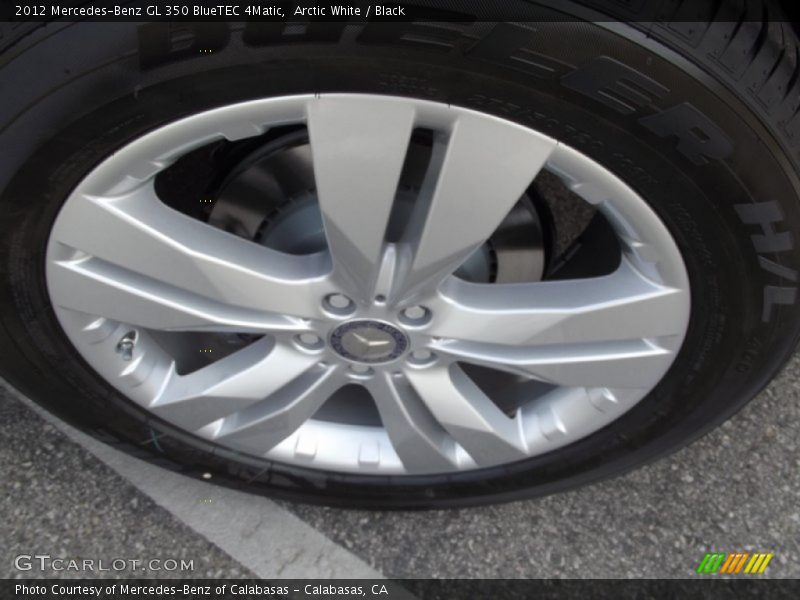 Arctic White / Black 2012 Mercedes-Benz GL 350 BlueTEC 4Matic