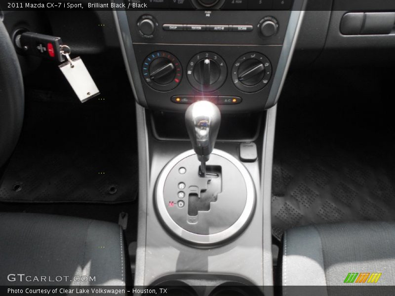 Brilliant Black / Black 2011 Mazda CX-7 i Sport