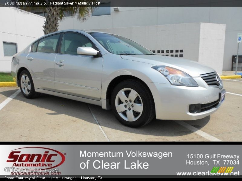 Radiant Silver Metallic / Frost 2008 Nissan Altima 2.5
