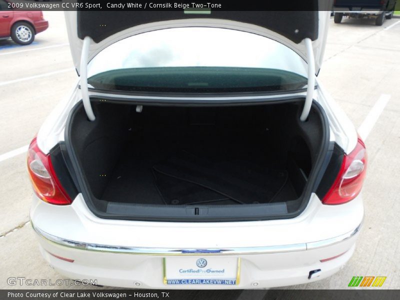 Candy White / Cornsilk Beige Two-Tone 2009 Volkswagen CC VR6 Sport