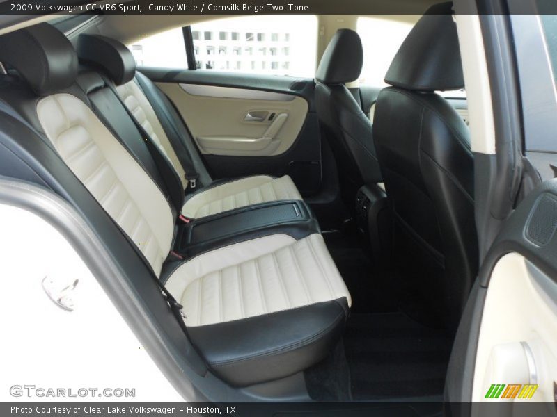 Candy White / Cornsilk Beige Two-Tone 2009 Volkswagen CC VR6 Sport