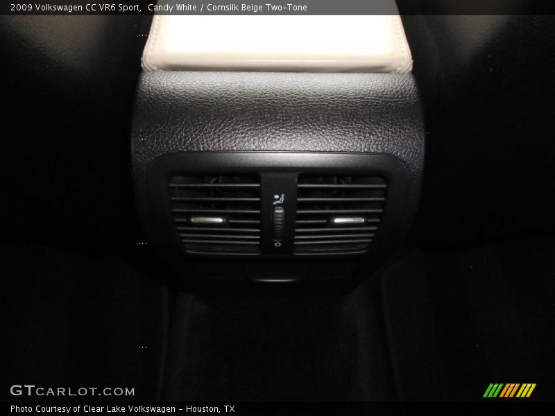 Candy White / Cornsilk Beige Two-Tone 2009 Volkswagen CC VR6 Sport