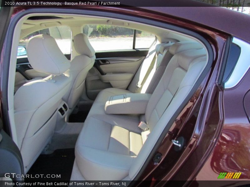 Basque Red Pearl / Parchment 2010 Acura TL 3.5 Technology