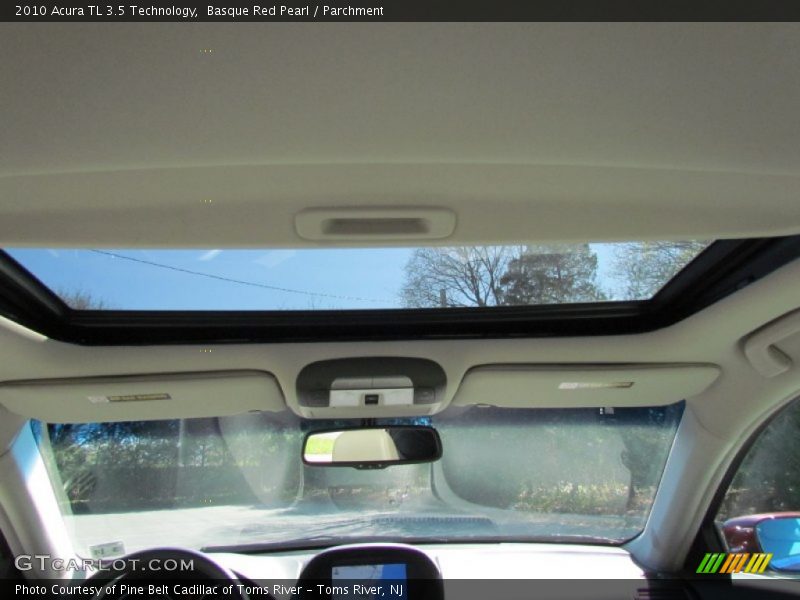 Basque Red Pearl / Parchment 2010 Acura TL 3.5 Technology