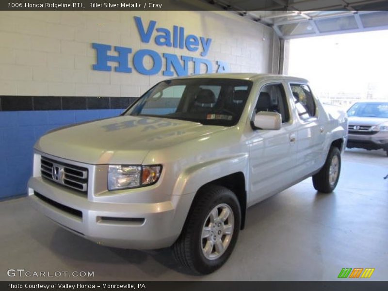 Billet Silver Metallic / Gray 2006 Honda Ridgeline RTL