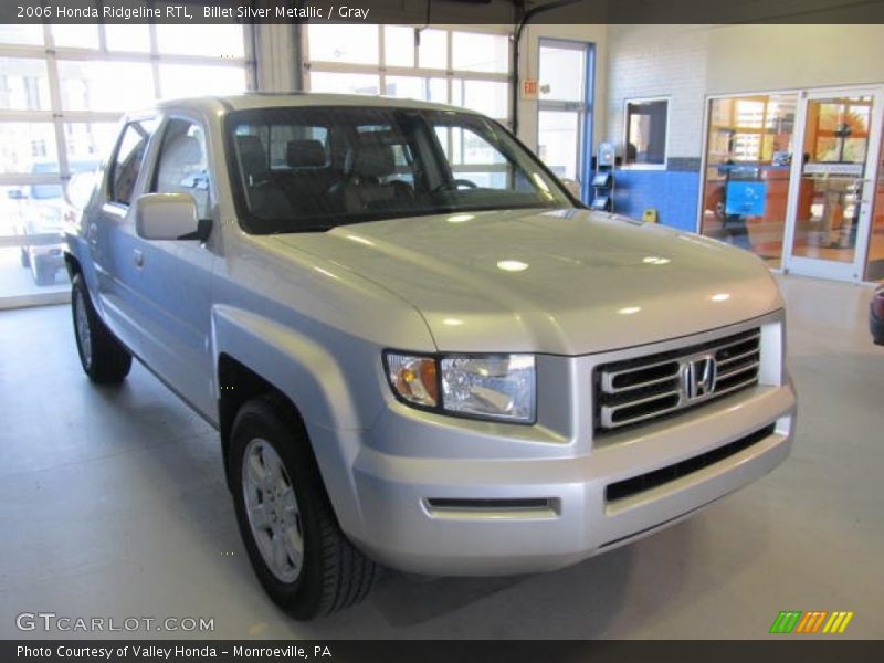 Billet Silver Metallic / Gray 2006 Honda Ridgeline RTL