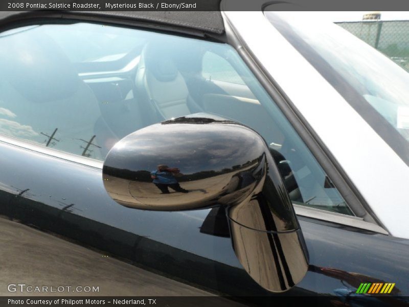 Mysterious Black / Ebony/Sand 2008 Pontiac Solstice Roadster