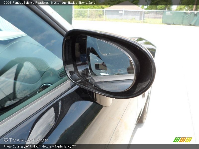 Mysterious Black / Ebony/Sand 2008 Pontiac Solstice Roadster