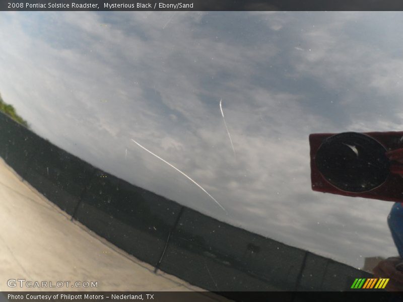 Mysterious Black / Ebony/Sand 2008 Pontiac Solstice Roadster