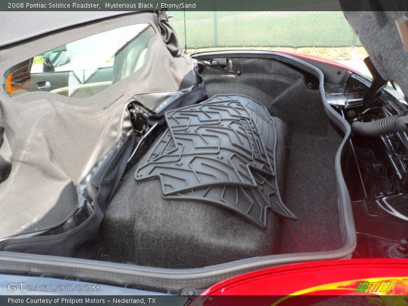 Mysterious Black / Ebony/Sand 2008 Pontiac Solstice Roadster