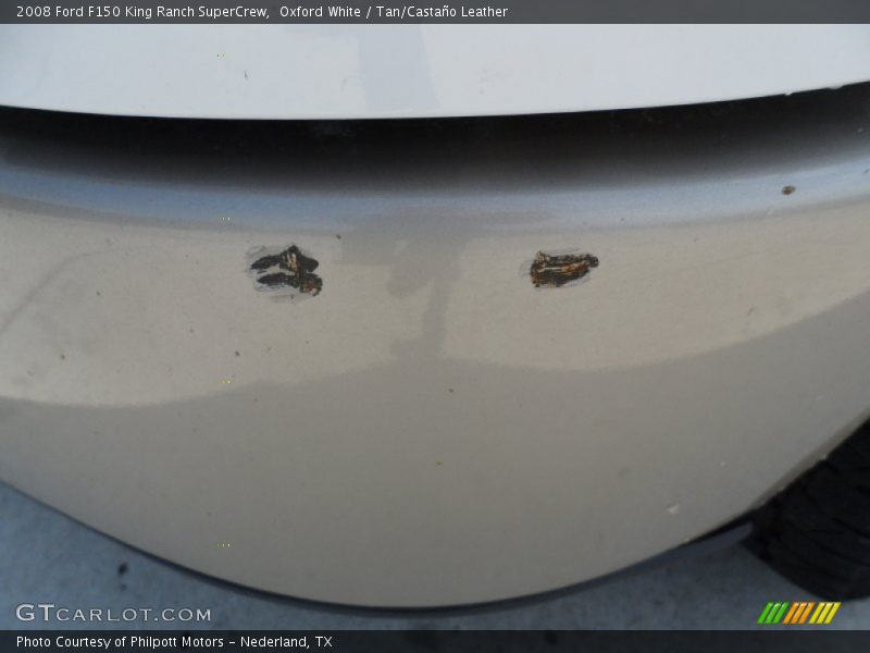 Oxford White / Tan/Castaño Leather 2008 Ford F150 King Ranch SuperCrew