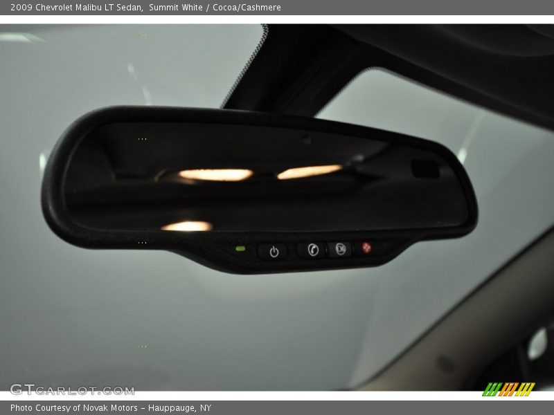 Summit White / Cocoa/Cashmere 2009 Chevrolet Malibu LT Sedan