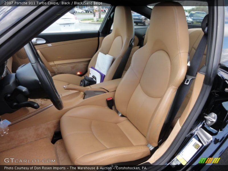 Front Seat of 2007 911 Turbo Coupe