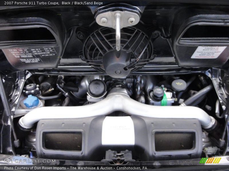  2007 911 Turbo Coupe Engine - 3.6 Liter Twin-Turbocharged DOHC 24V VarioCam Flat 6 Cylinder