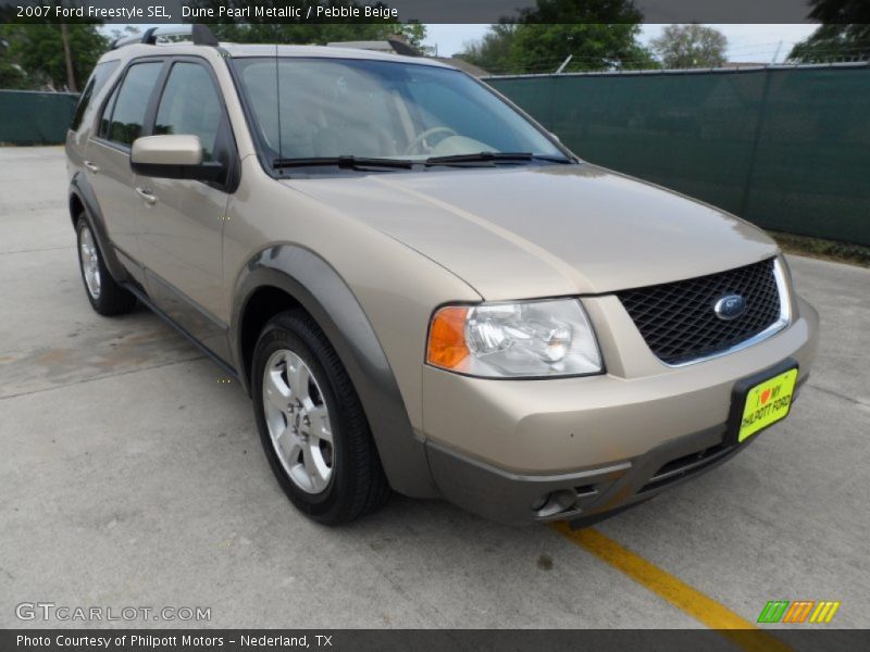 Dune Pearl Metallic / Pebble Beige 2007 Ford Freestyle SEL