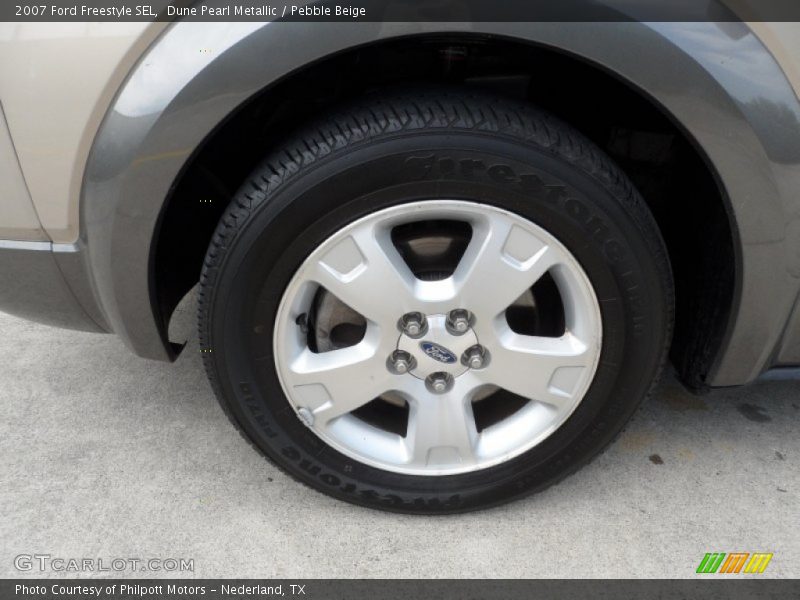 Dune Pearl Metallic / Pebble Beige 2007 Ford Freestyle SEL