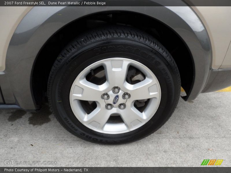 Dune Pearl Metallic / Pebble Beige 2007 Ford Freestyle SEL