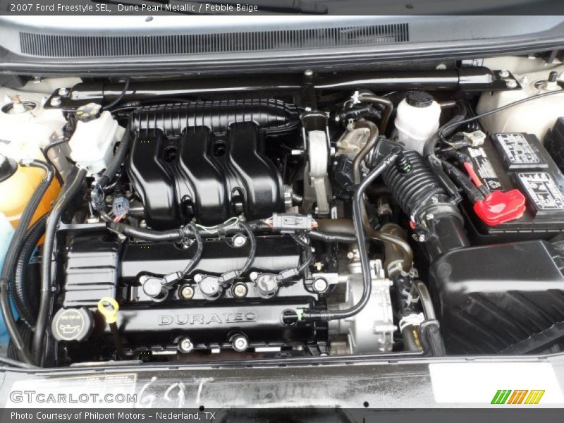Dune Pearl Metallic / Pebble Beige 2007 Ford Freestyle SEL