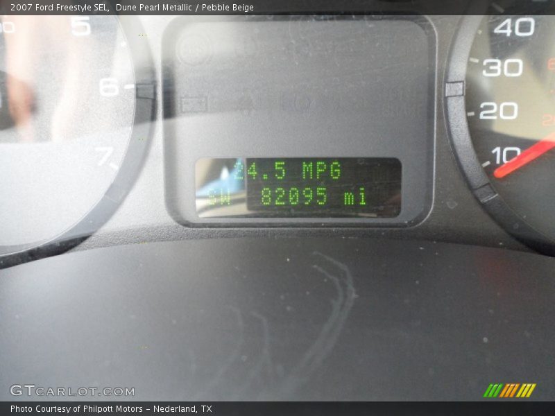 Dune Pearl Metallic / Pebble Beige 2007 Ford Freestyle SEL