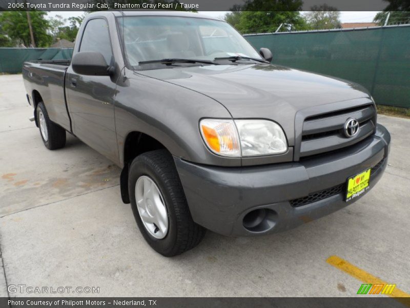 Front 3/4 View of 2006 Tundra Regular Cab