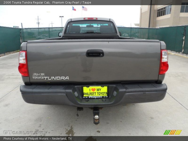 Phantom Gray Pearl / Taupe 2006 Toyota Tundra Regular Cab