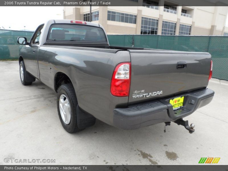 Phantom Gray Pearl / Taupe 2006 Toyota Tundra Regular Cab