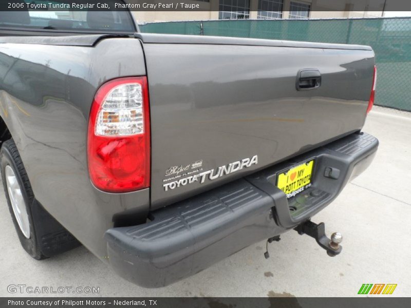 Phantom Gray Pearl / Taupe 2006 Toyota Tundra Regular Cab