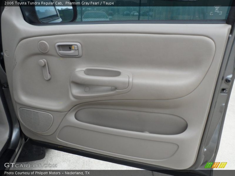 Door Panel of 2006 Tundra Regular Cab