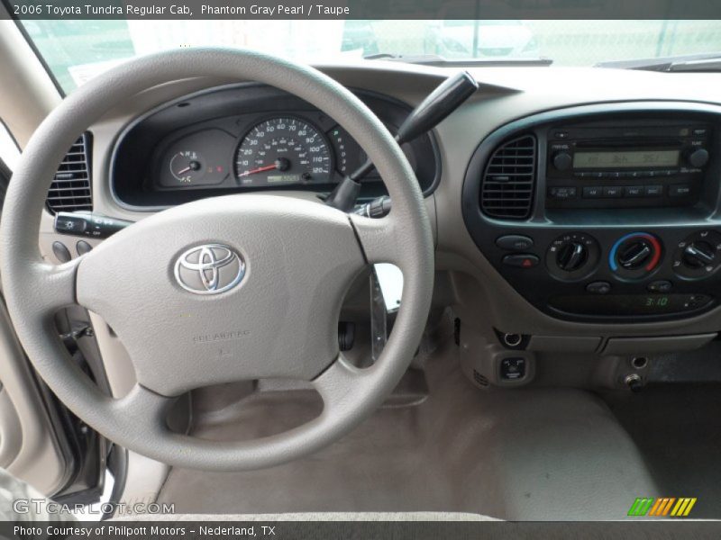 Dashboard of 2006 Tundra Regular Cab