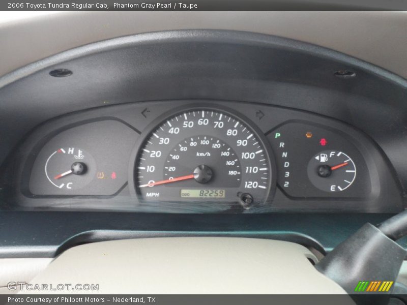  2006 Tundra Regular Cab Regular Cab Gauges