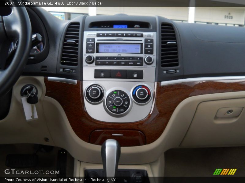 Controls of 2007 Santa Fe GLS 4WD