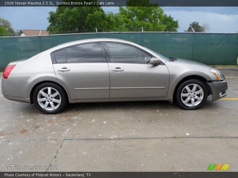 Spirited Bronze Pearl / Cafe Latte 2006 Nissan Maxima 3.5 SL