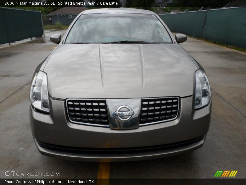 Spirited Bronze Pearl / Cafe Latte 2006 Nissan Maxima 3.5 SL