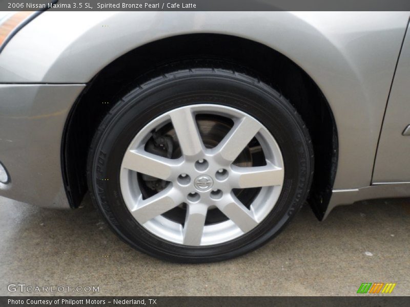 Spirited Bronze Pearl / Cafe Latte 2006 Nissan Maxima 3.5 SL
