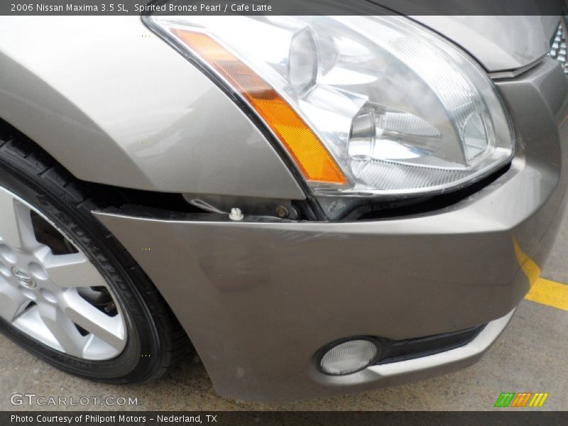 Spirited Bronze Pearl / Cafe Latte 2006 Nissan Maxima 3.5 SL